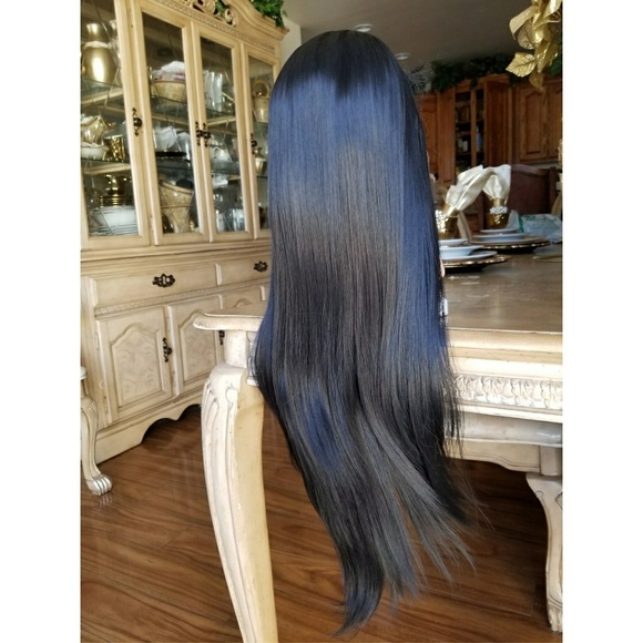 Silky Straight Lace Front Wig main image 2